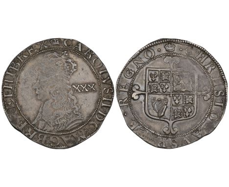 Charles II, Third Hammered Issue (1660-62), halfcrown, m.m. crown (N. 2761; E.S.C. 301; S. 3321), portrait weak and with ligh