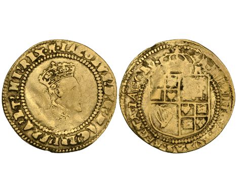 *James I, Second Coinage, Britain crown, m.m. tower, third bust, 2.43g (N. 2091; S. 2625), fair