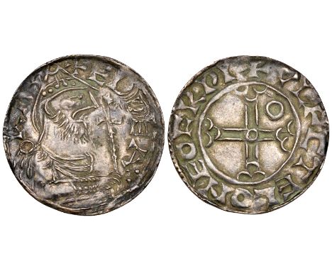 *Edward the Confessor, Pointed Helmet penny, York, vlfctel on eofrpi, 1.27g (N. 825; S. 1179), good very fine