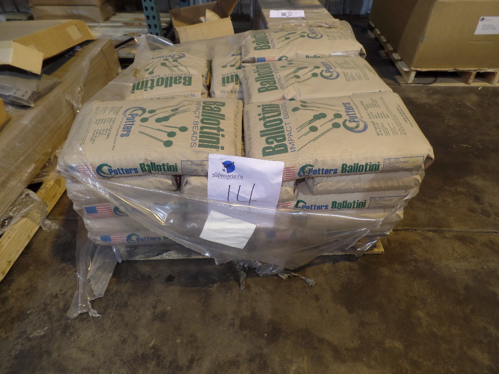 (28) Industrial Sized Bags of Ballotini Impact Beads