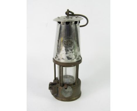 An MEP brass and white metal lantern, No 23, 23cm high.