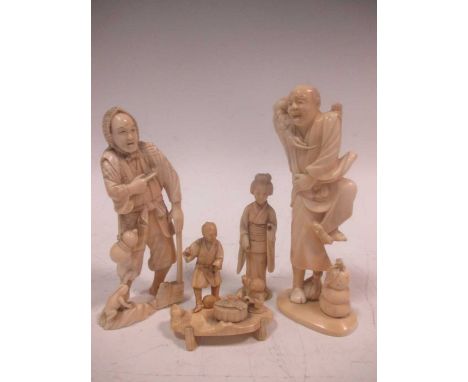 Ivory figure group