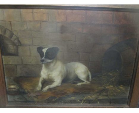 Late 19 Century School, portrait of a Jack Russell terrier 30 x 40cm