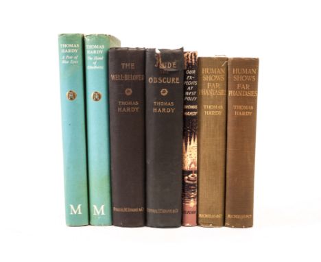 Hardy, Thomas. Various. A collection of first editions, reprints, and later editions  including: 1st ed. Jude the Obscure, 1s