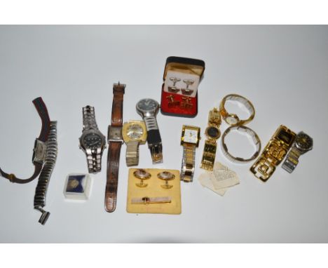 Gentlemens' Wristwatches - various makers, Timex, Oris;  etc 