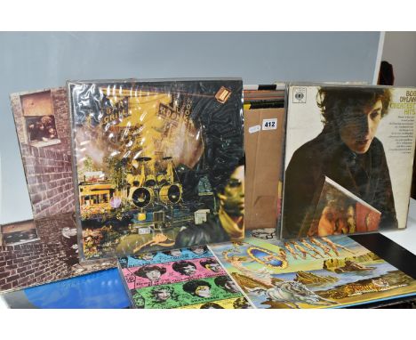 A BOX OF APPROXIMATELY THIRTY LPS to include artists  David Bowie 'Stage (PL02913), two copies of Low (PL12030), Let's Dance 