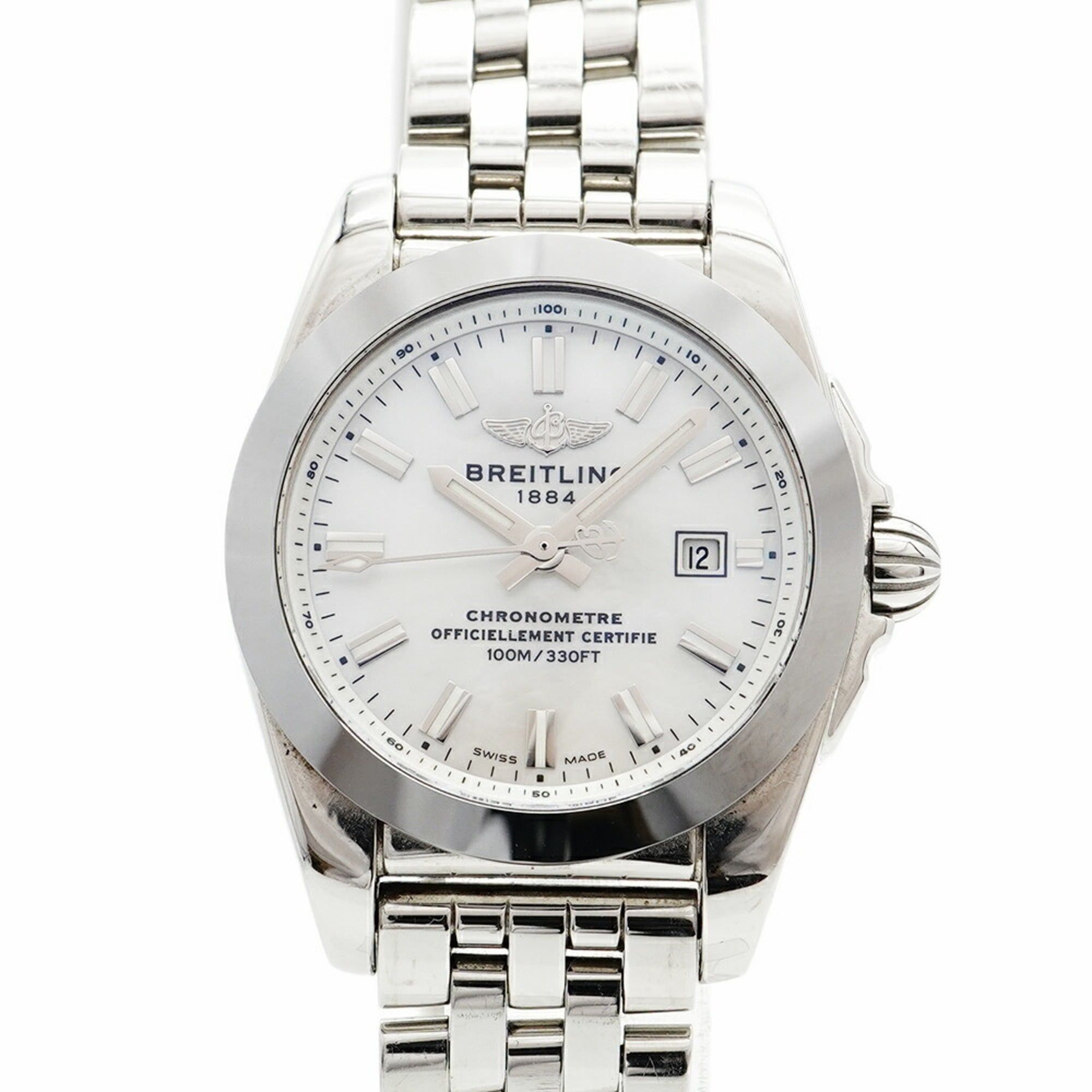 Breitling Galactic 29 W72348 White Dial Women's Watch