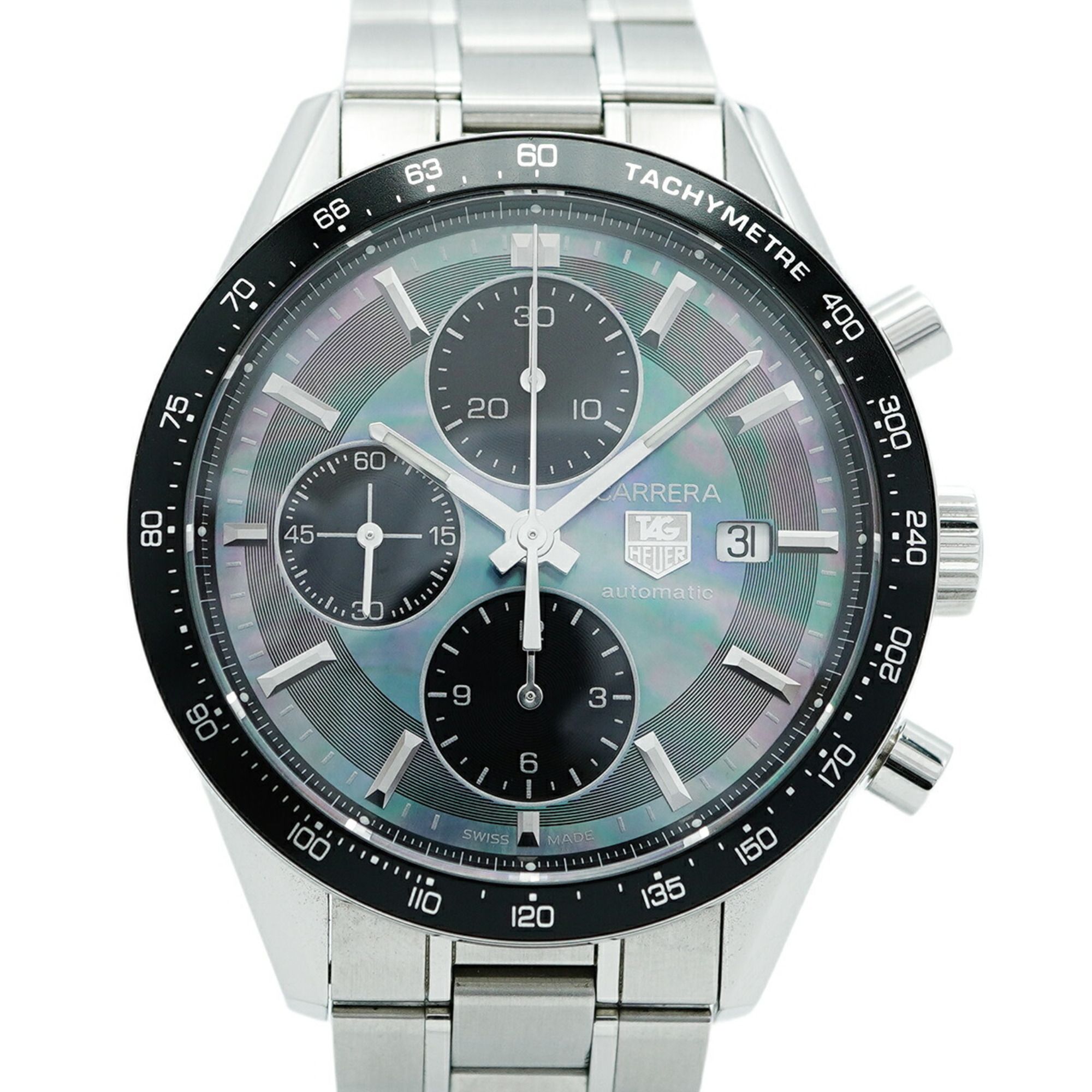 TAG Heuer Carrera CV201K Black Dial Men's Watch