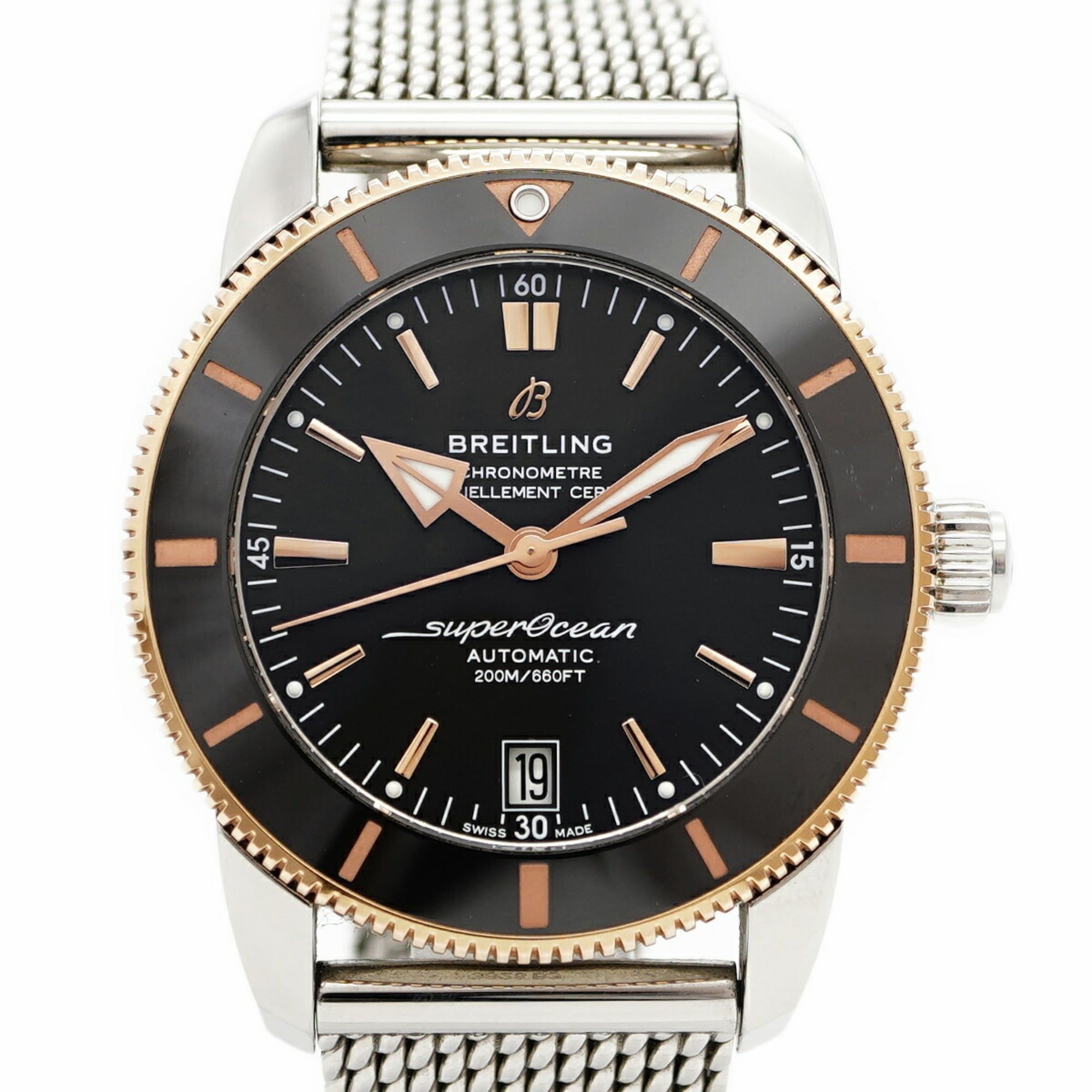 Breitling Superocean Heritage UB2010 Black Dial Men's Watch