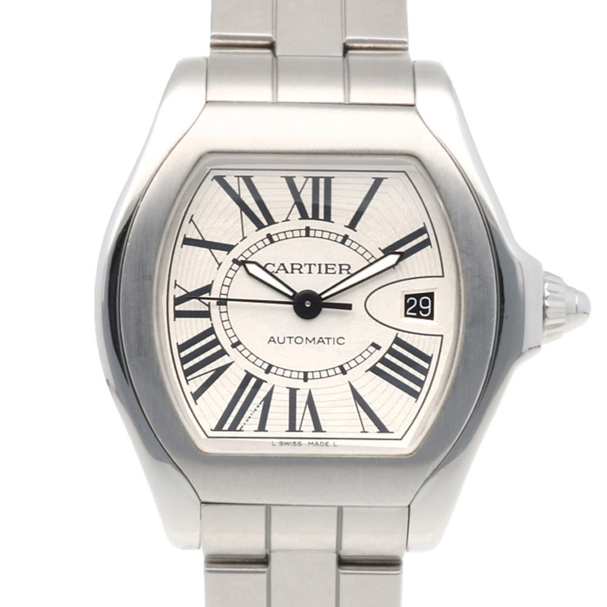 Cartier Roadster Wristwatch, Stainless Steel, W6206017(3312), Automatic, Overhauled, Men's, Pre-Owne