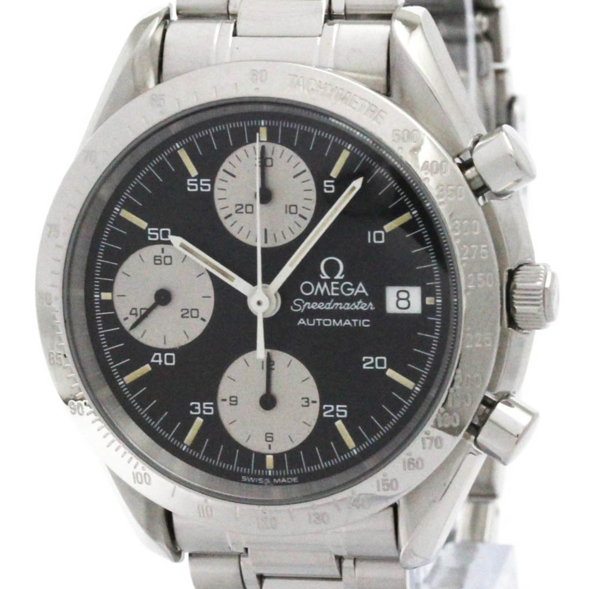OMEGA Speedmaster Date Steel Automatic Mens Watch 3511.50 Polished