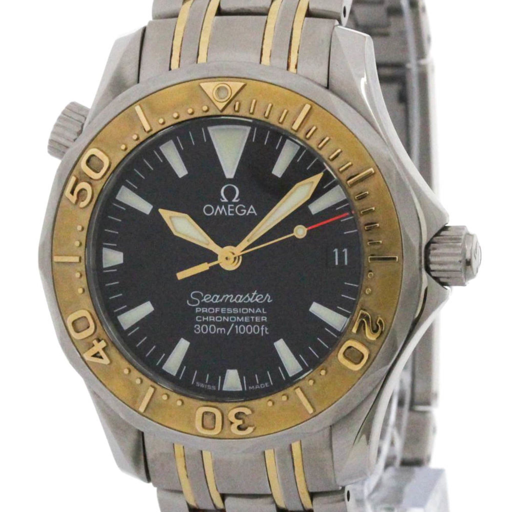 OMEGA Seamaster Professional Mid Size Automatic Watch 2453.50 Polished