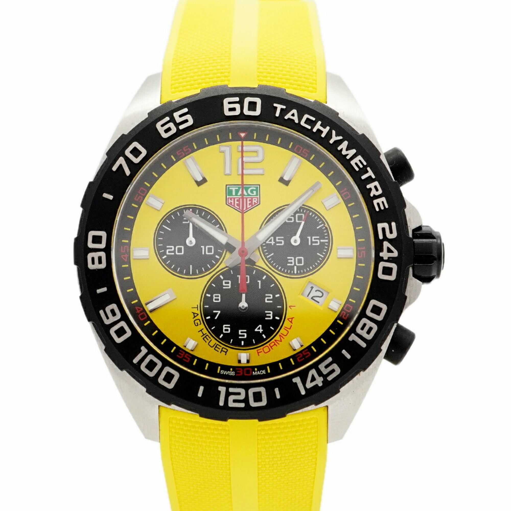 TAG Heuer Formula 1 CAZ101AM Yellow Dial Men's Watch