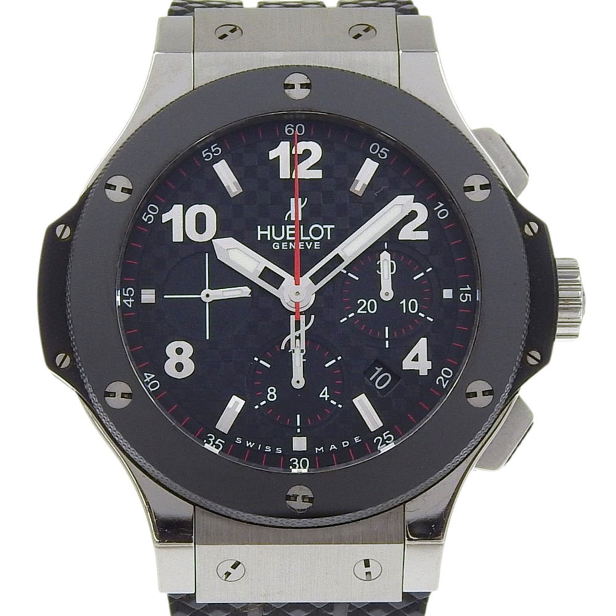Hublot Big Bang Watch cal.HUB4100 301.SB.131.RX Stainless Steel x Ceramic Rubber Automatic Chronogra