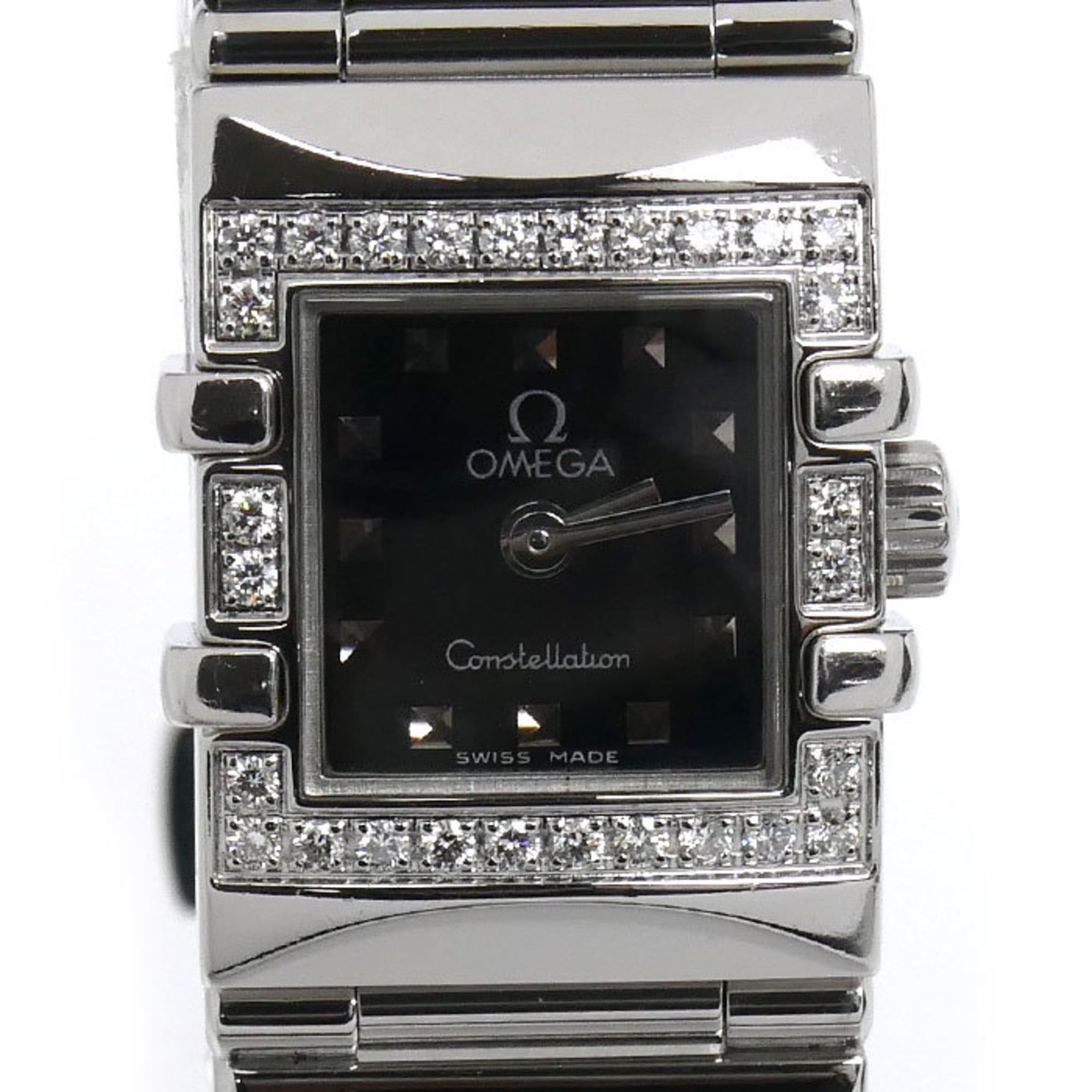 OMEGA Constellation Cale Quadra Battery-Powered Watch 1537.51 Women's