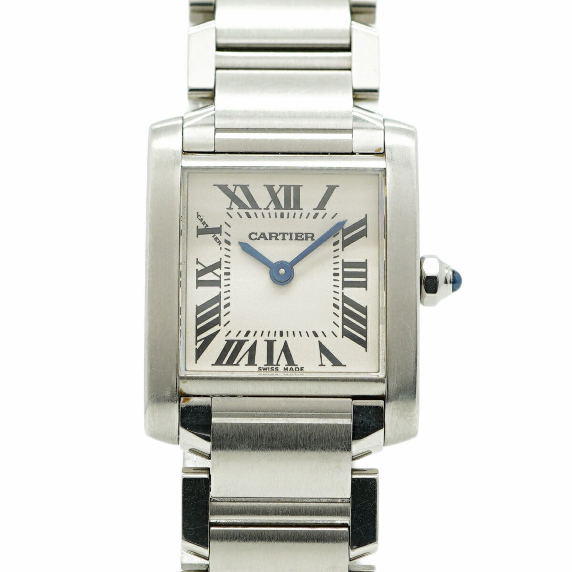 Cartier Tank Française SM W51008Q3 Ivory Dial Women's Watch