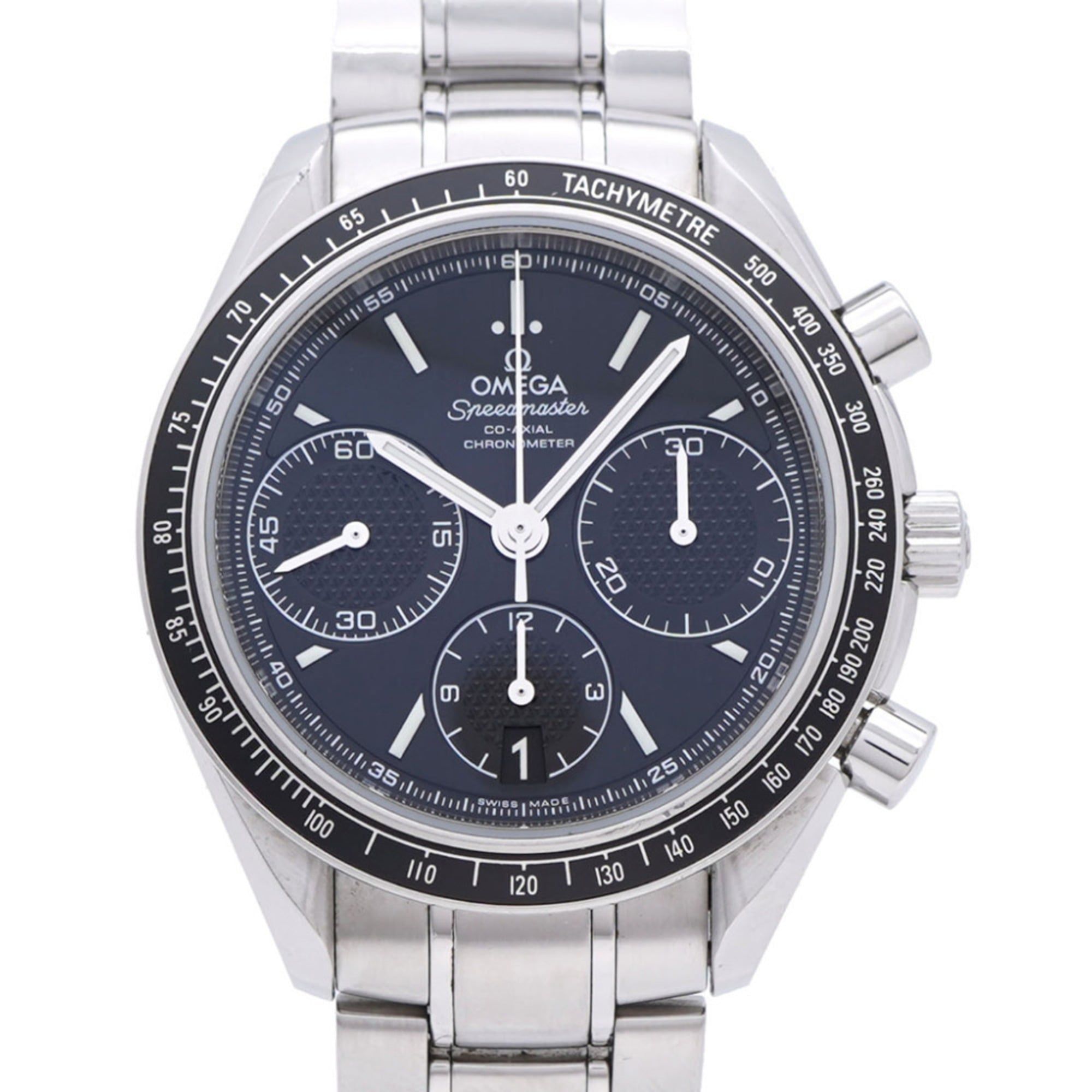 Omega Speedmaster Racing 326.30.40.50.01.001 Automatic Watch Stainless Steel Black Dial 0425