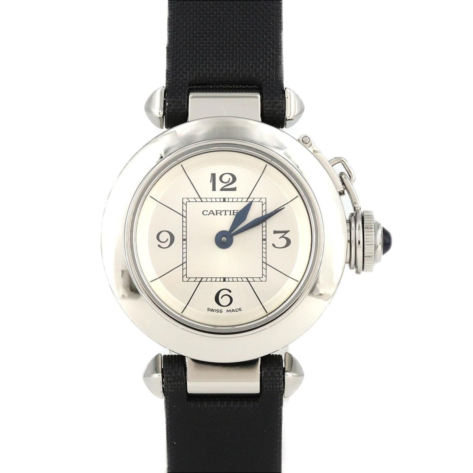 Cartier Miss Pasha W3140025 Stainless Steel Quartz Watch