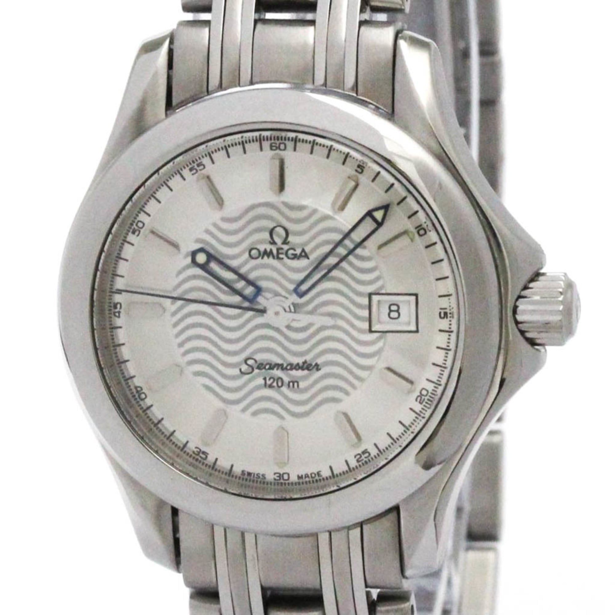 OMEGA Seamaster 120M Steel Quartz Ladies Watch 2571.31 Polished