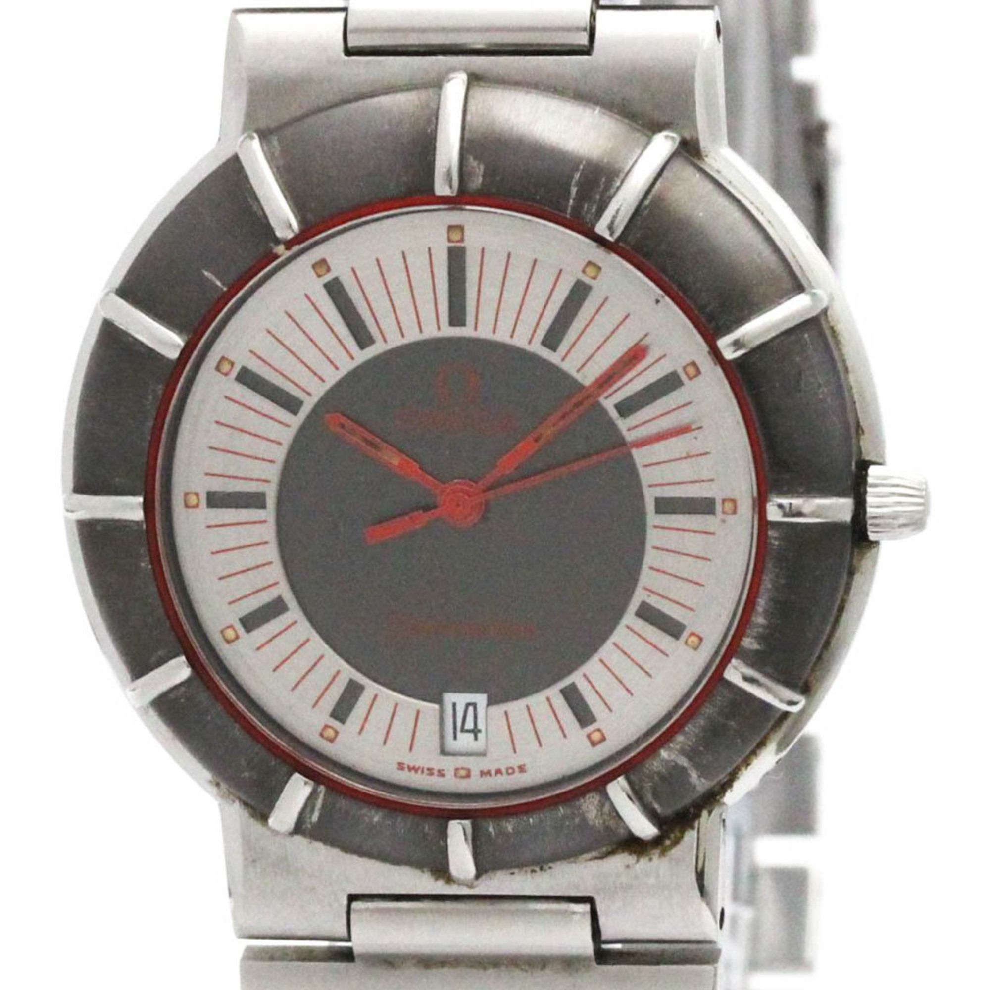 OMEGA Seamaster Dynamic Cal.1355 Steel Quartz Mens Watch 1430 Vintage