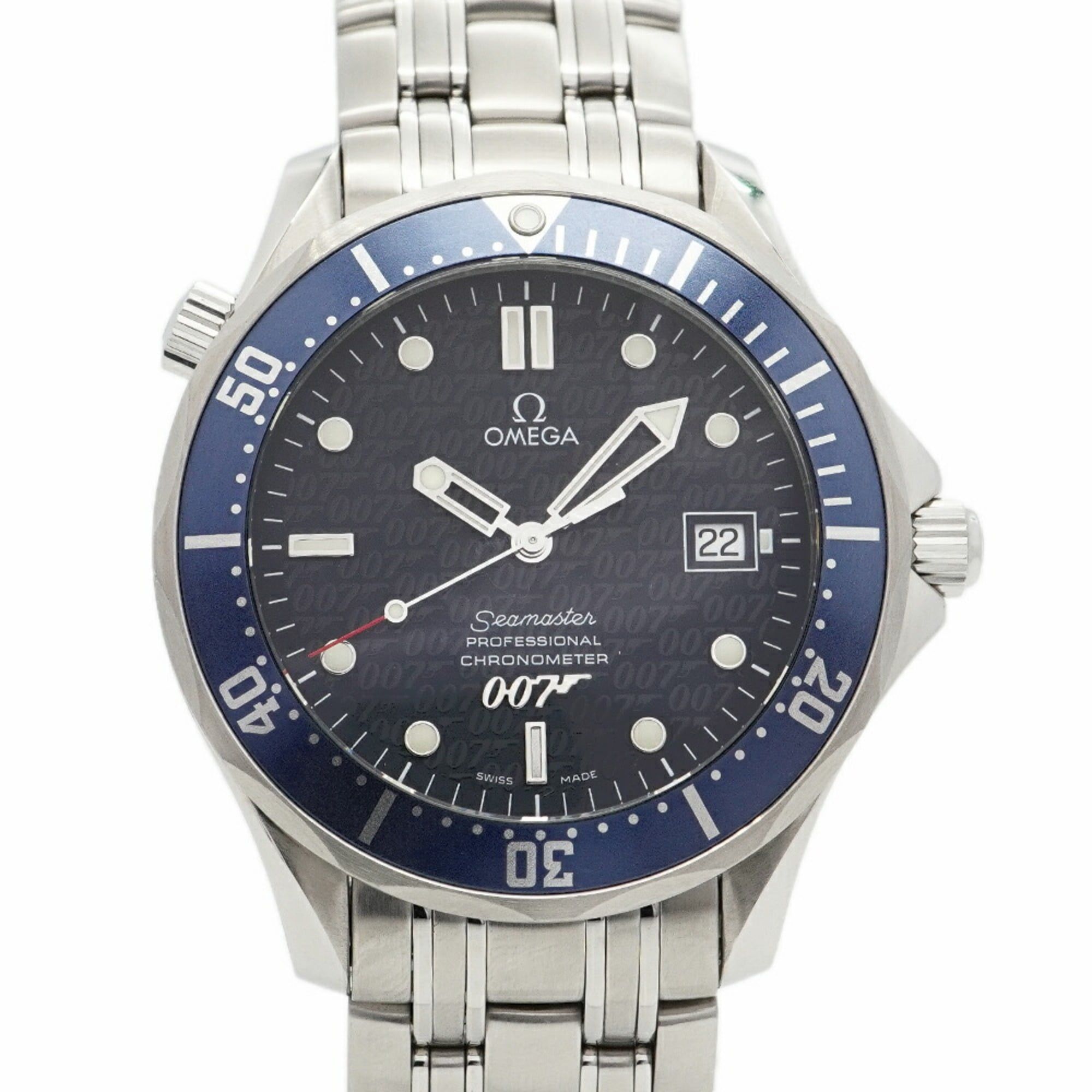 Omega Seamaster 2537.80 Navy Dial Men's Watch