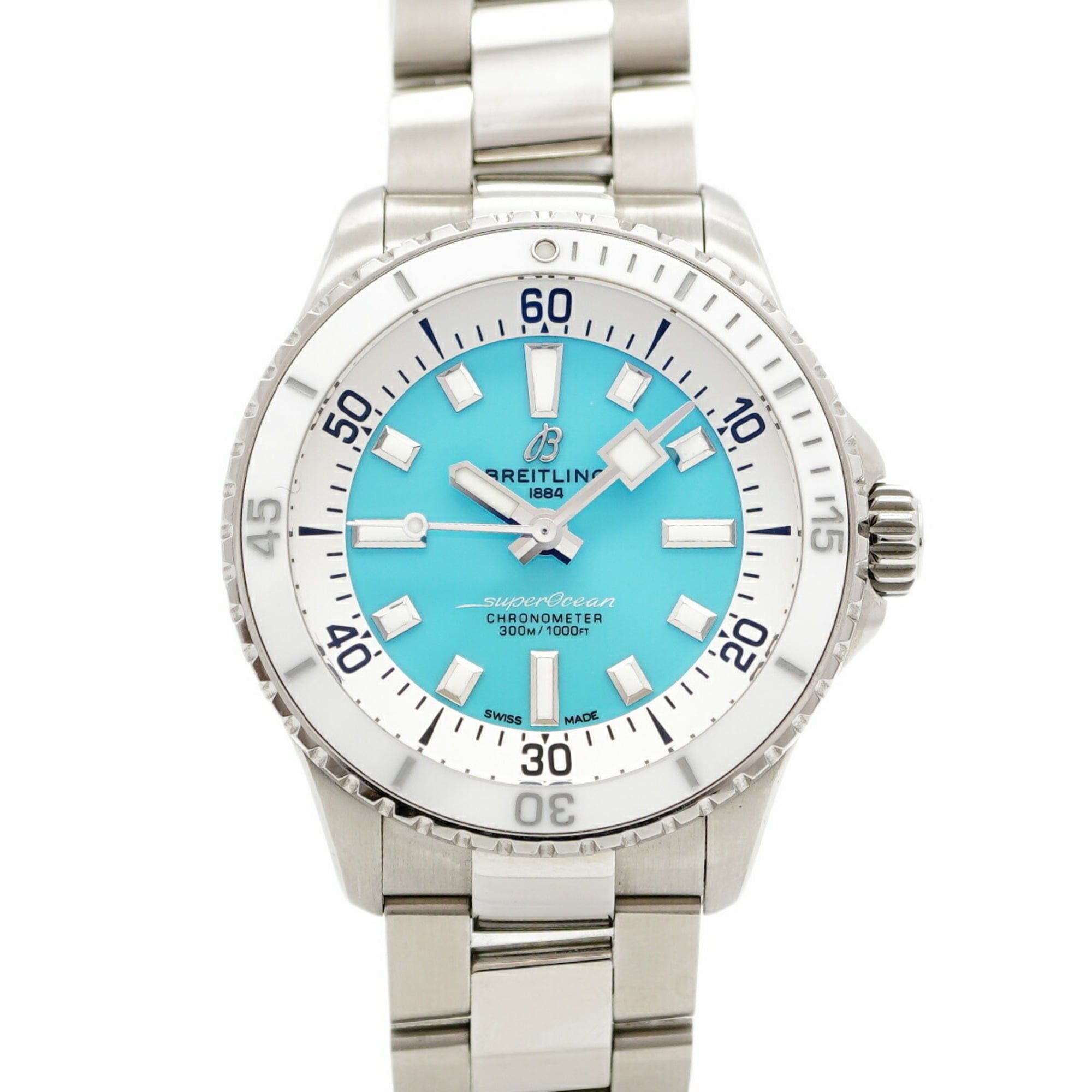 Breitling Superocean A17377 Blue Dial Boys' Watch