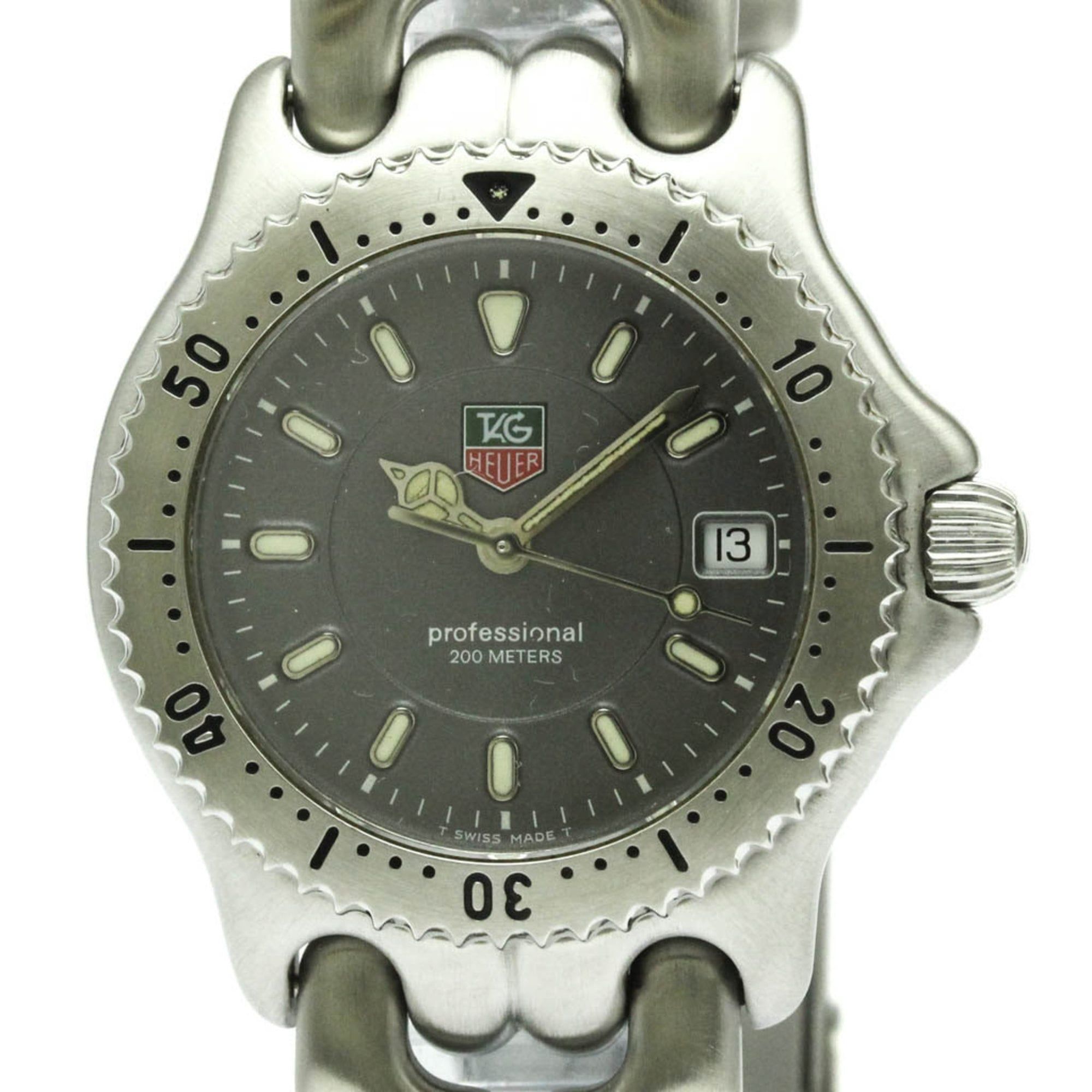 TAG HEUER Sel Professional 200M Quartz Mid Size Watch WG1213 Polished