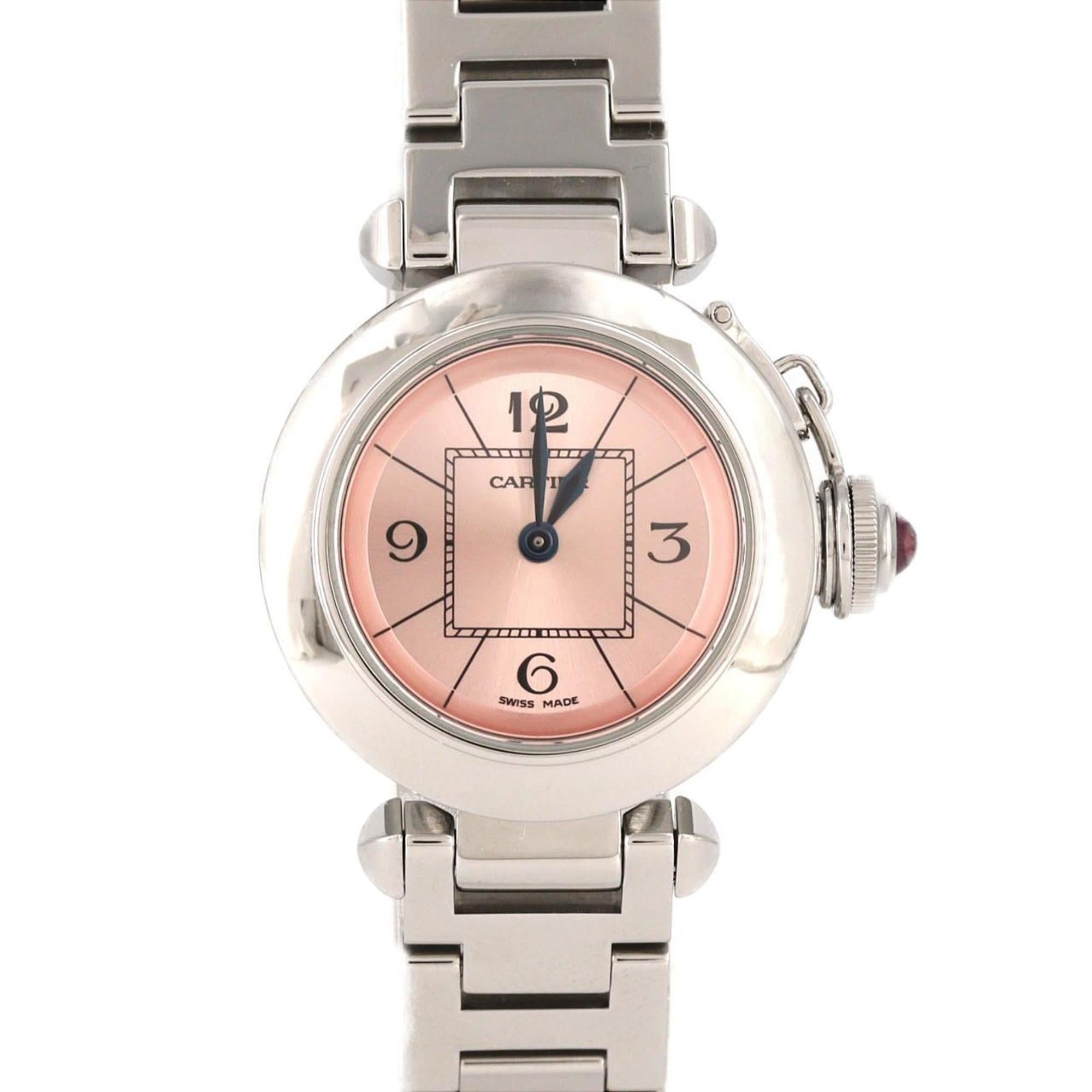 Cartier Miss Pasha W3140008 Stainless Steel Quartz Watch