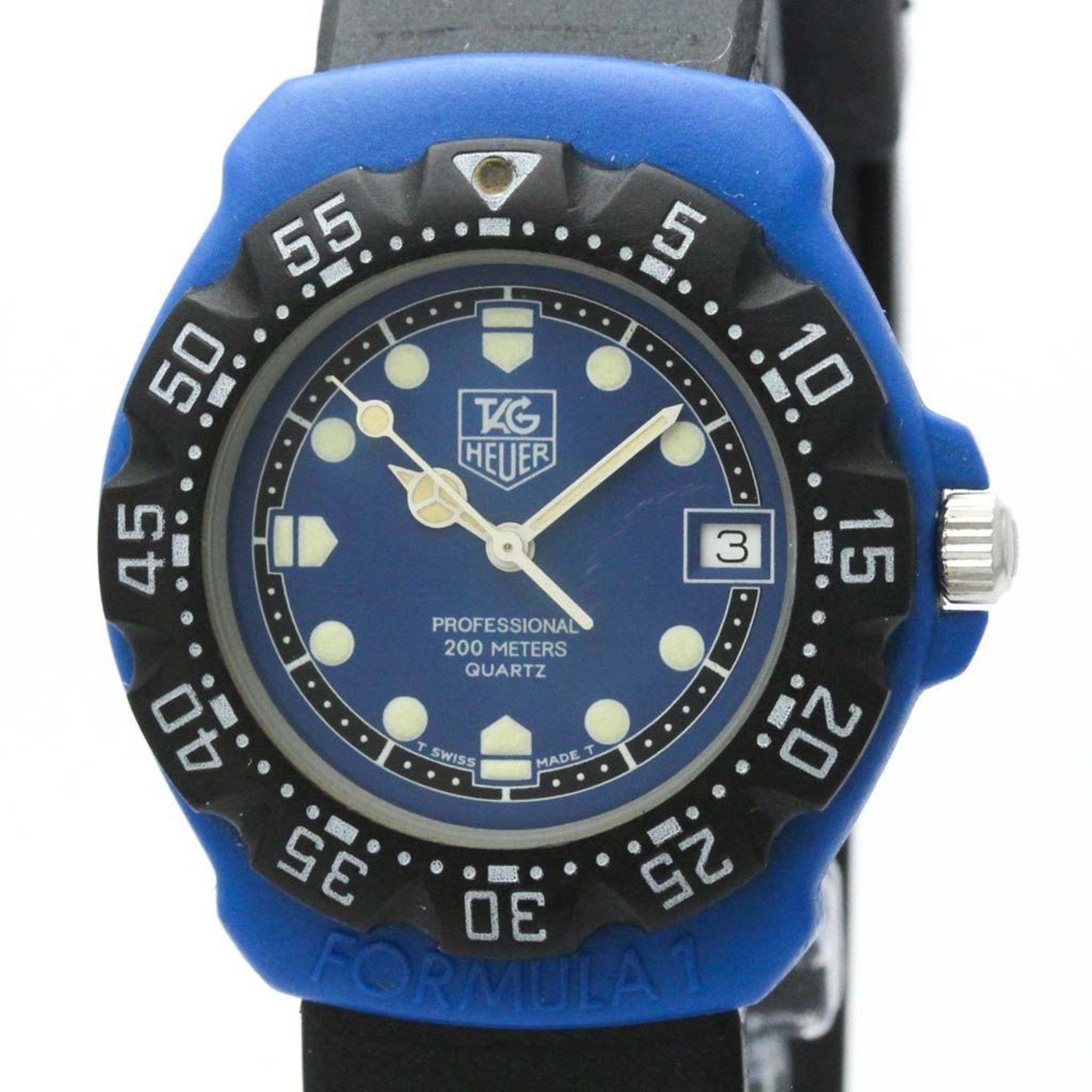 TAG HEUER Formula 1 Plastic Rubber Quartz Unisex Sport 381.513