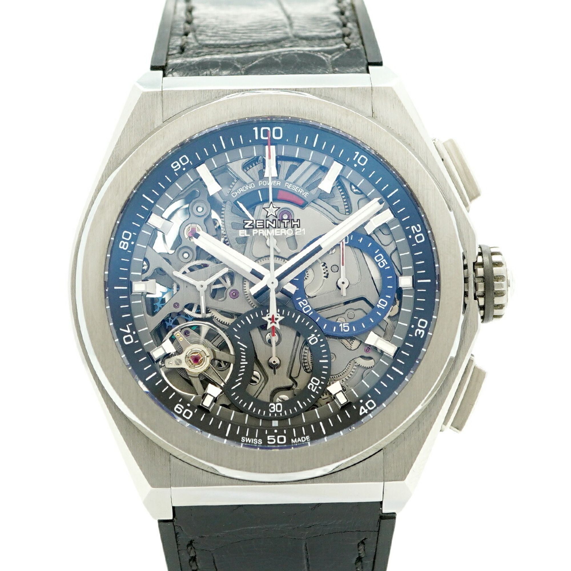 Zenith Defy El Primero 21 95.9000.9004 78.R582 Skeleton Dial Men's Watch