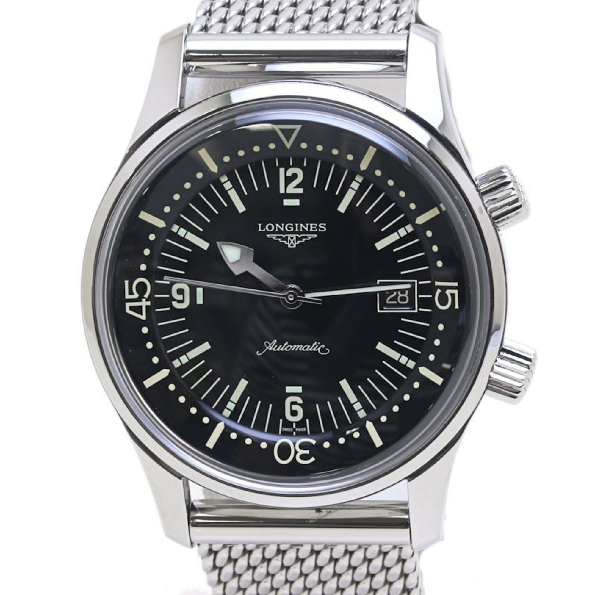 LONGINES Legend Diver L3.774.4.50.6 Men's Stainless Steel Watch 40105