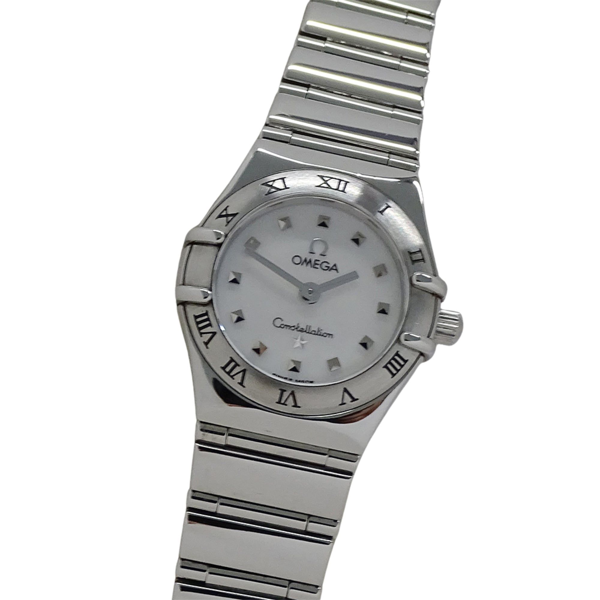 OMEGA Constellation Mini My Choice 1561.71 Women's Watch, Shell Quartz Movement, Stainless Steel, Si