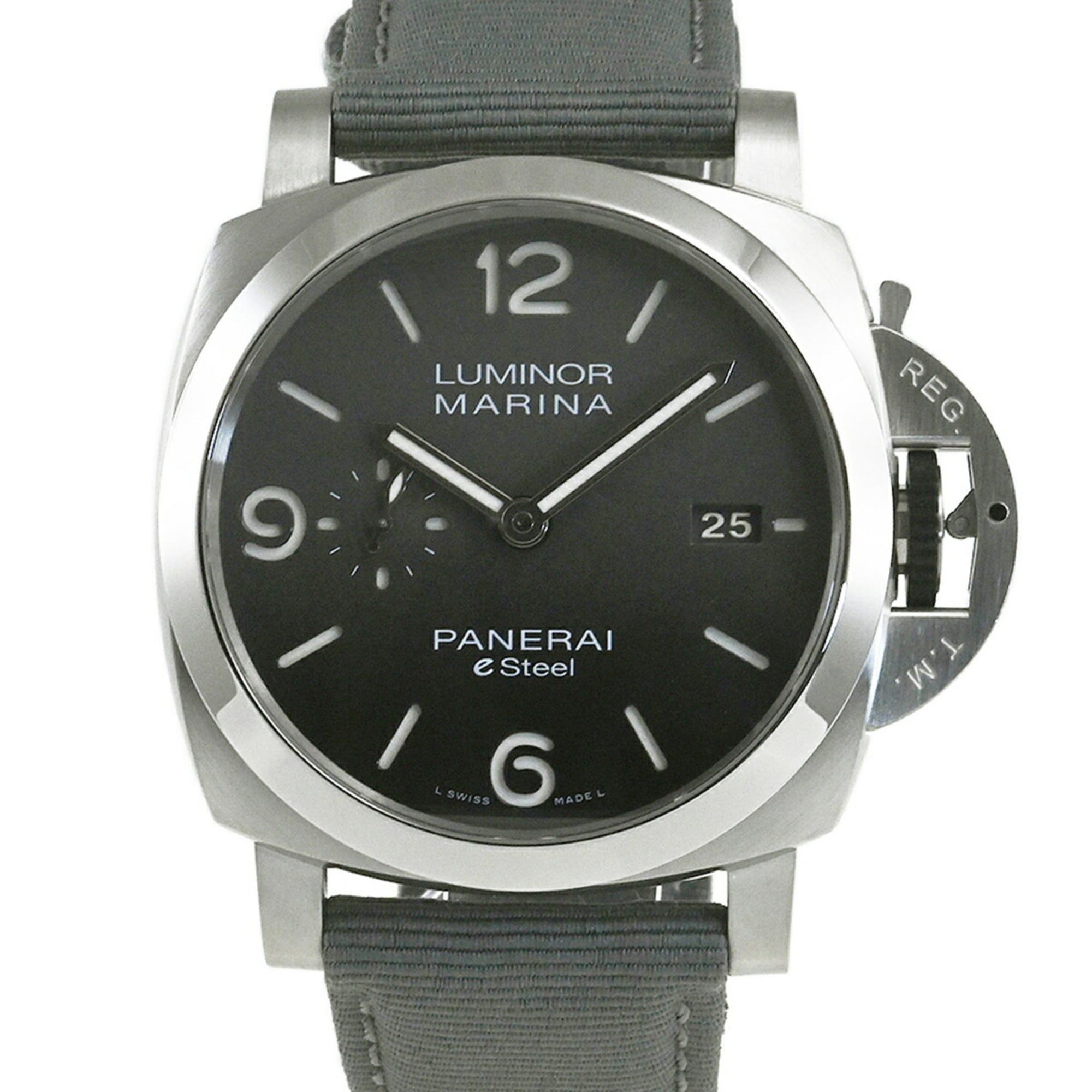 PANERAI Luminor Marina Grigio Roccia Watch 44mm PAM01358