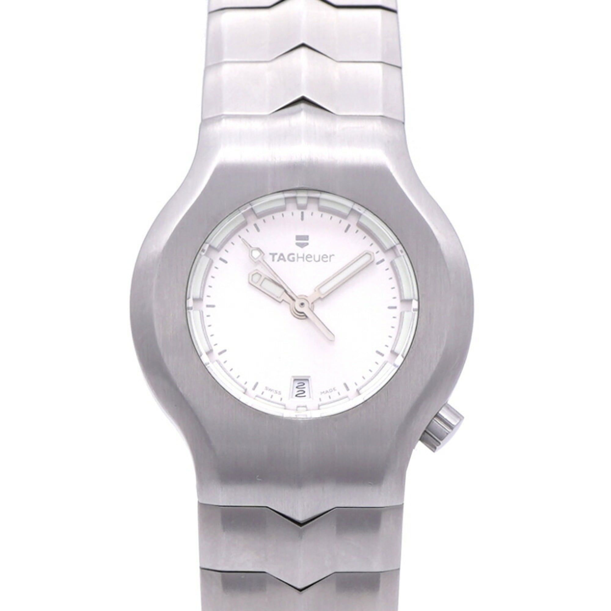 Like new TAG Heuer Alter Ego WP1311 Quartz Watch Stainless Steel Silver 0554TAG HEUER Ladies