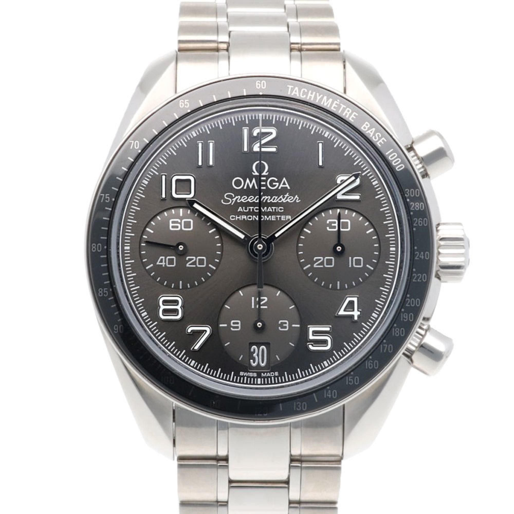 Omega Speedmaster Watch, Stainless Steel, Automatic, Overhauled, Men's, 85814XXX, OMEGA Chronograph