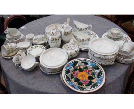 A PART WEDGWOOD BEACONSFIELD DINNER AND TEA SERVICE and other similar