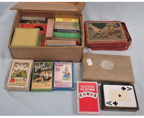 A COLLECTION OF VINTAGE PLAYING CARDS and other similar items