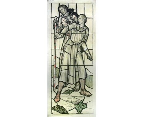 Alfred Wilkinson (1899-1983), a collection of designs for stained glass windows at St Paul's Church, Cambridge, and others, p