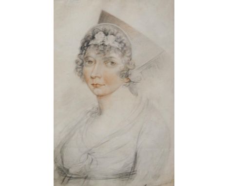 English School (19th century)Portrait of a LadyPastel and pencilApparently un-signed40cm x 26.5cm