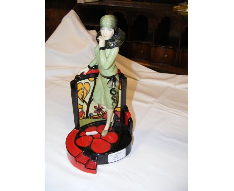 A Clarice Cliff figure 'Centre Stage' by Kevin Francis, Limited Edition No. 26/500