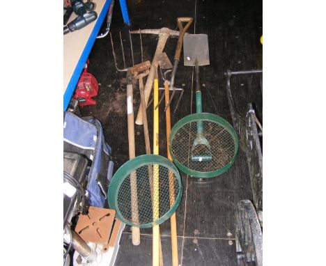Various garden tools