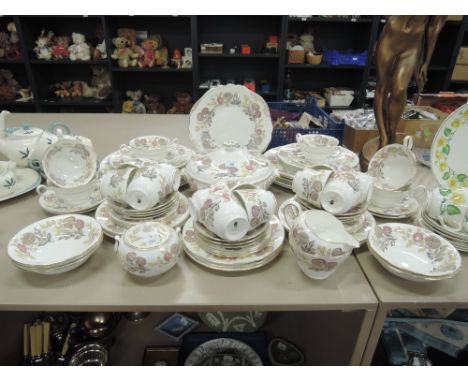 a part tea service by Wedgwood in the Lichfield design