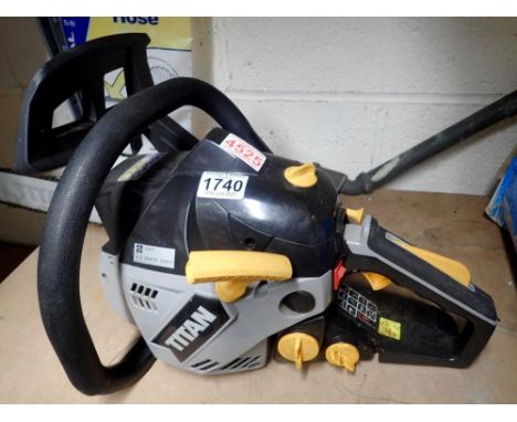 Titan petrol chainsaw. Not available for in-house P&amp;P 