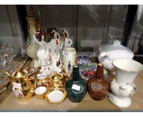 Quantity of mixed ceramics including Spode. Not available for in-house P&amp;P 