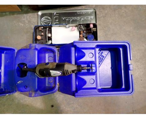 Cased Dremel multi pro tool with accessories. Not available for in-house P&amp;P 