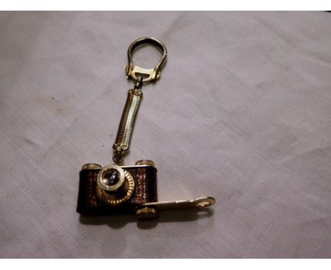 Camera keyring with nude Stanhope. P&amp;P Group 1 (£14+VAT for the first lot and £1+VAT for subsequent lots) 