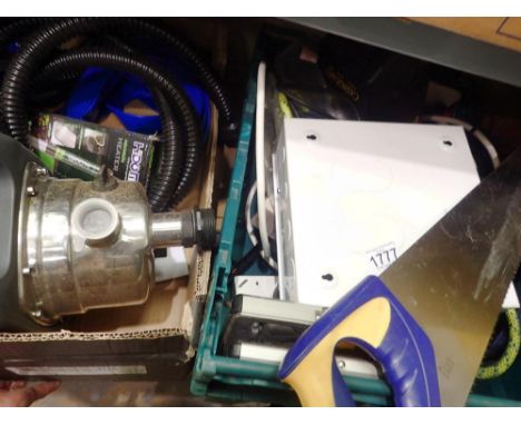 Mixed tools including saws and a Rolson laser. Not available for in-house P&amp;P 