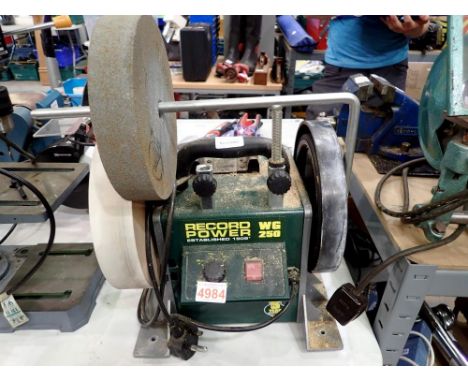 Record plane 250 grinder. All electrical items in this lot have been PAT tested for safety and have passed. This does not con