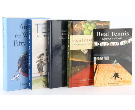 Five Real Tennis Books: Shneerson, John; MCC, MORE THAN A CRICKET CLUB, Real tennis and other sports at Lords; Ronaldson Publ