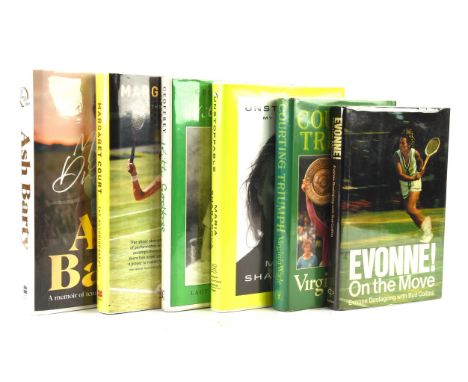 Six Lady Wimbledon Champions Signed Hardback Books: BARTY, Ashleigh Ash: My Dream Time; 2022; signed; born 24 April 1996. COU